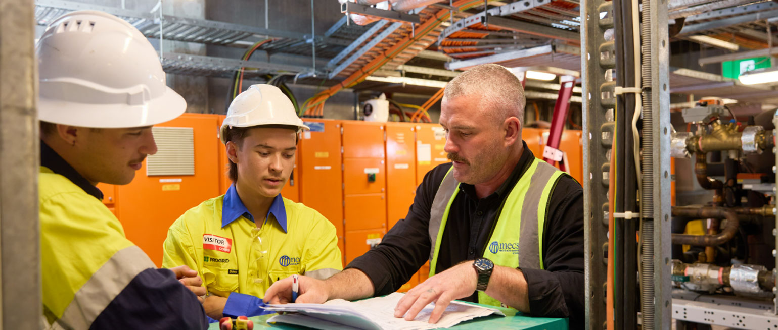 Mecs Team responding to emergencies, provide regular maintenance, and making sure everything runs like clockwork for clients operations